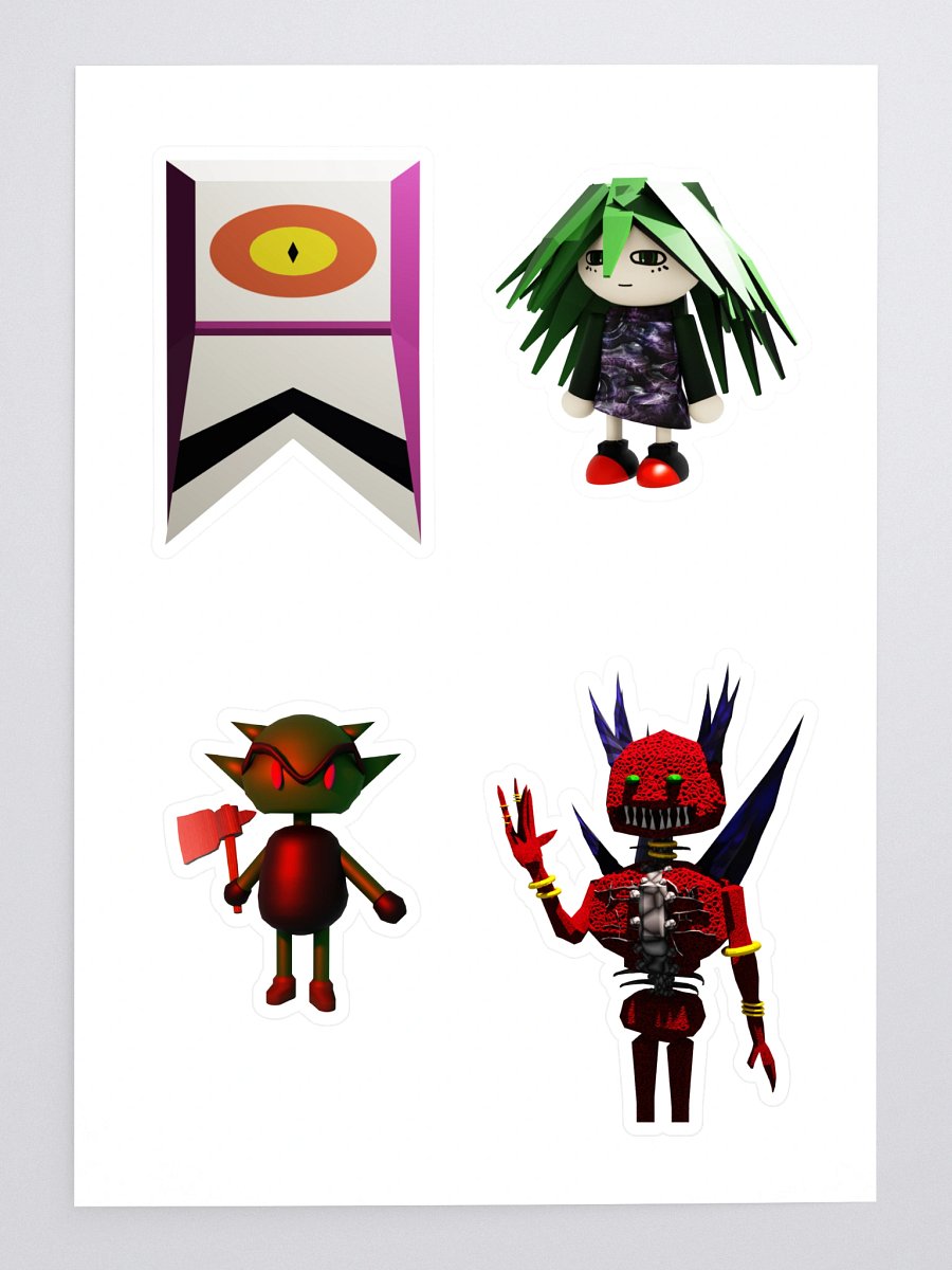 D-DISC, Skrunko, Goblin Boy, and The Devil product image (3)
