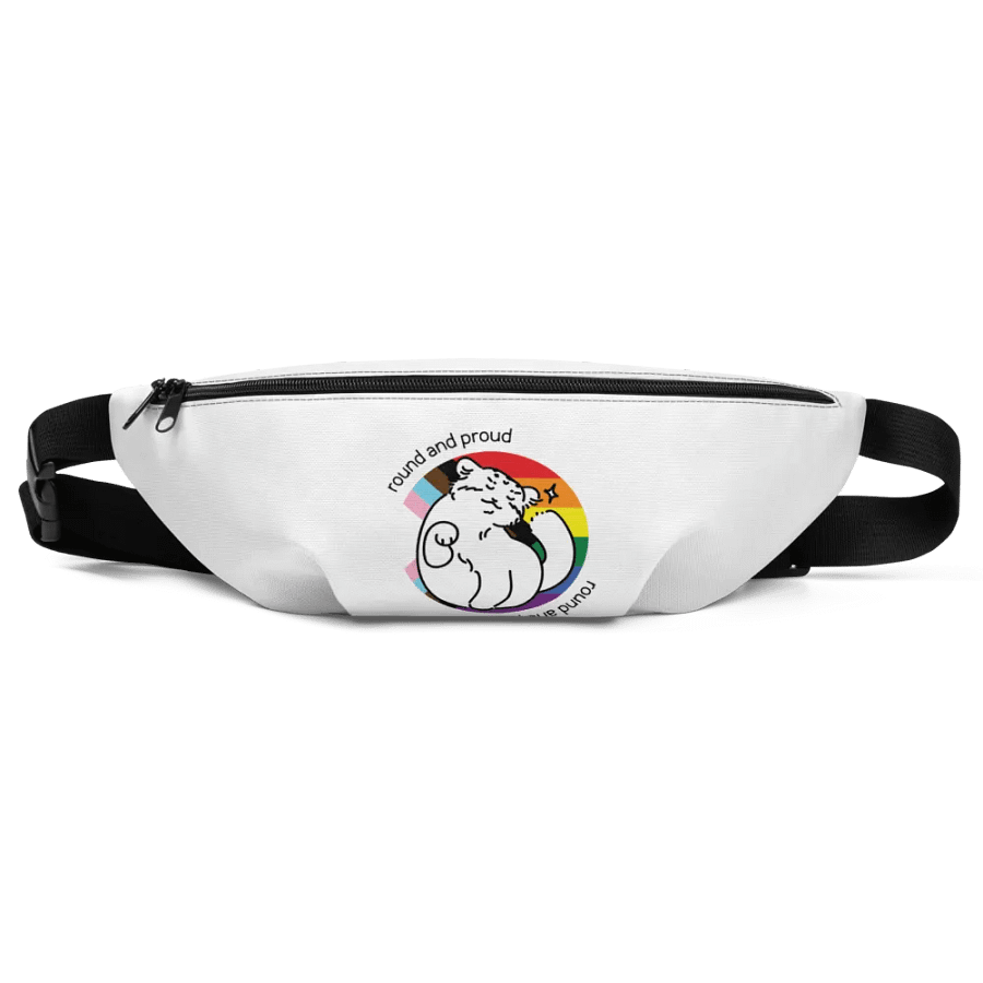 Round and Proud Manul Pride Version - Fanny Pack product image (7)