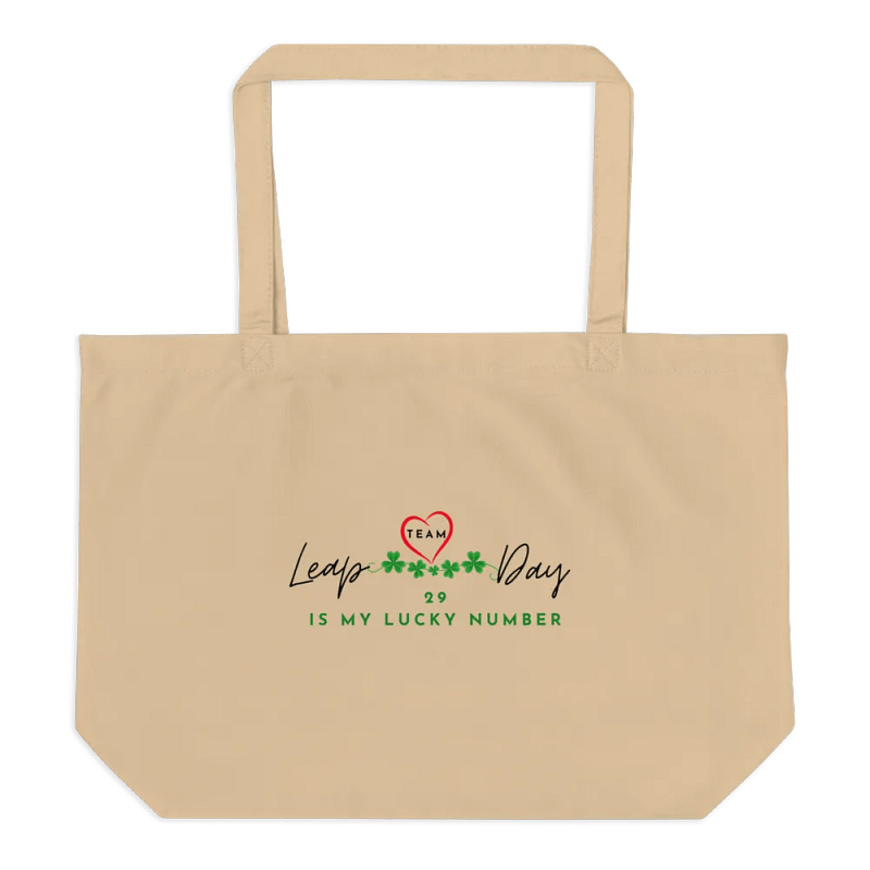 SPECIAL EDITION - Team Leap Day Tote Bag - LUCKY NUMBER