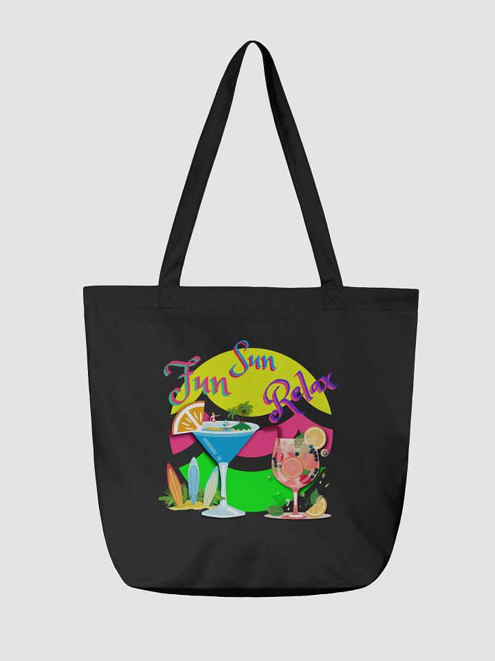 holiday Cocktail Paradise organic Tote for firends ladies moms daughters product image (3)