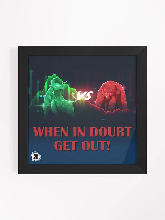 When in doubt get out poster product image (2)