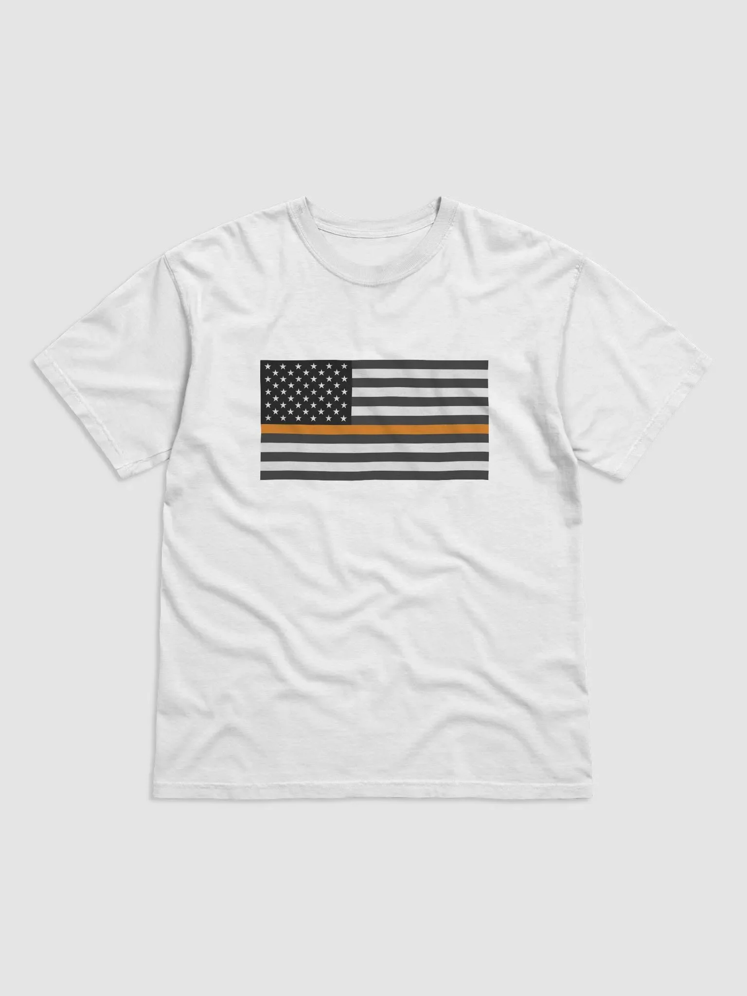 Orange Stripe American Flag Tee product image (1)