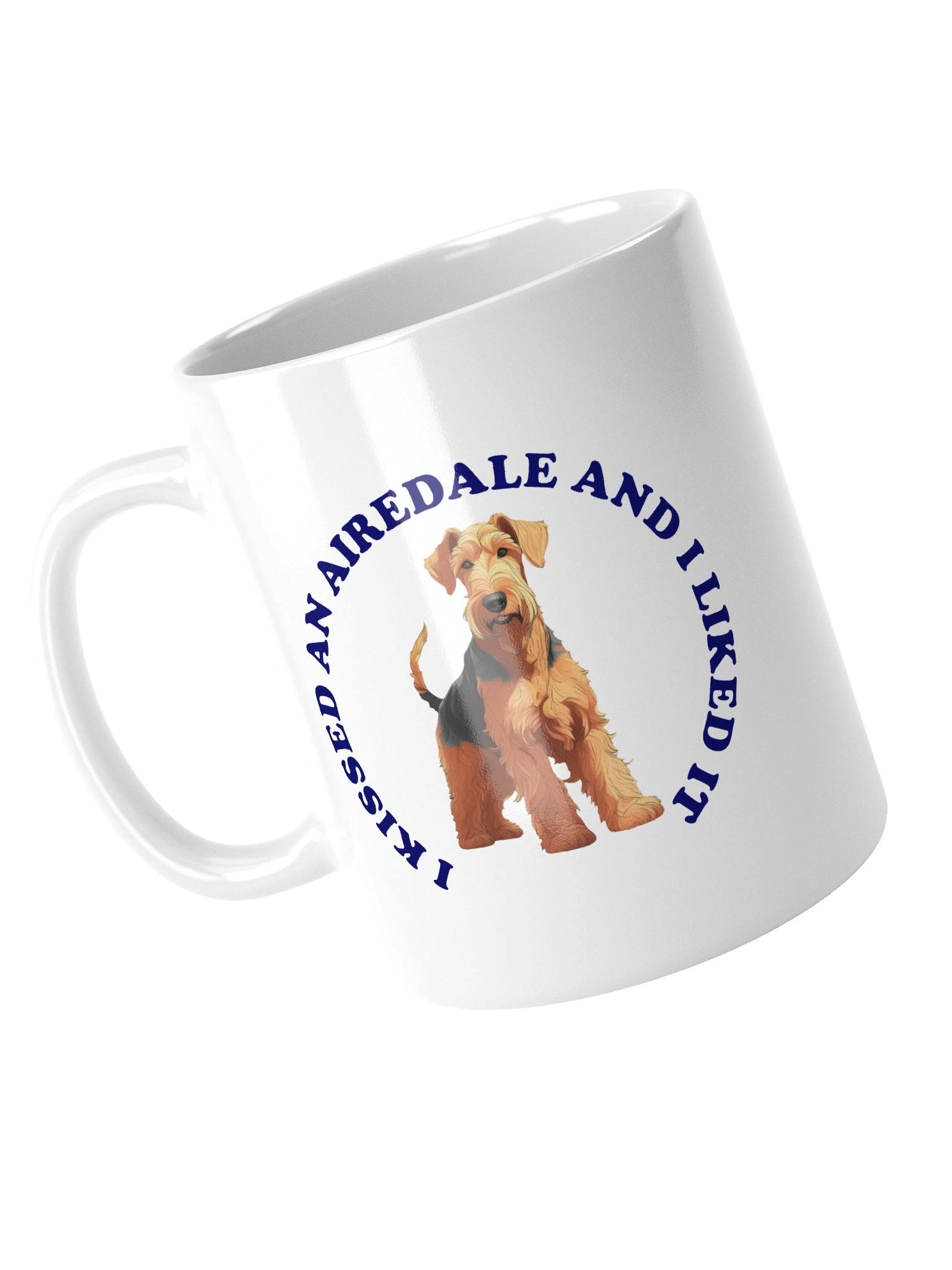 I Kissed an Airedale, Mug product image (10)