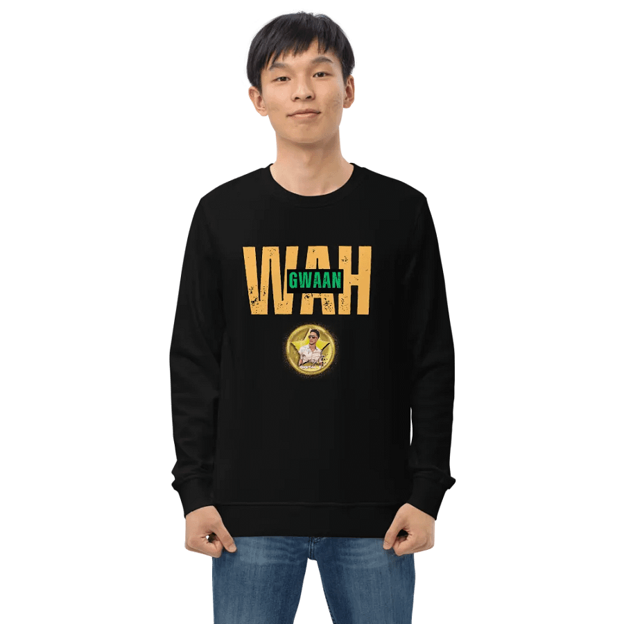 DIGI Unisex Organic Sweatshirt (Wah Gwaan #1 ) product image (1)
