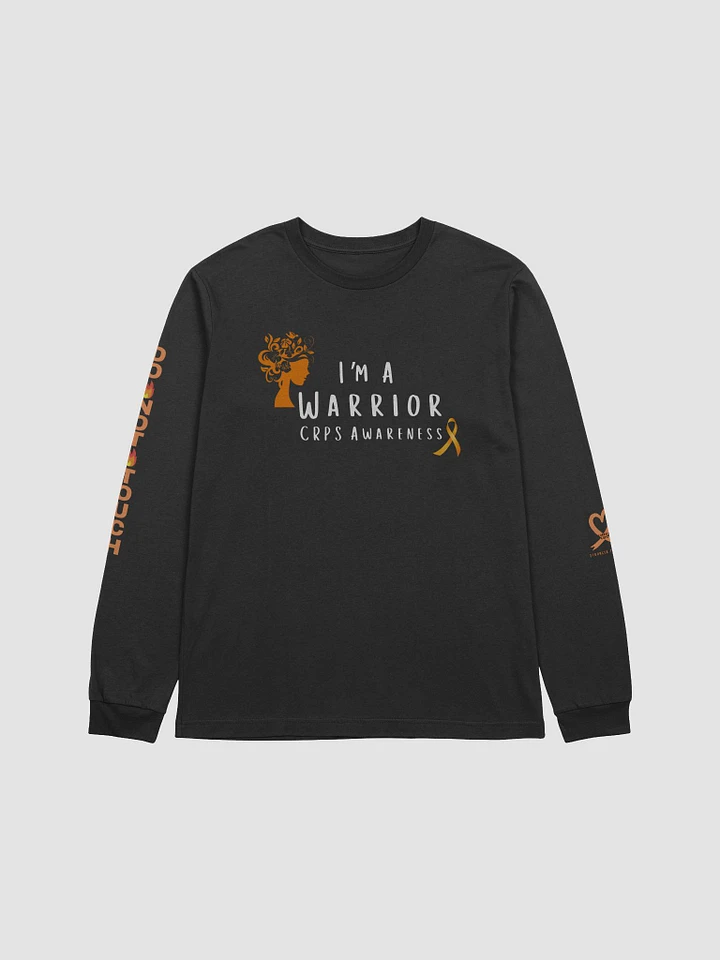 I'm a Warrior CRPS Awareness Do Not Touch RIGHT Arm 'Supersoft' Long Sleeve Shirt (Feminine Design- Unisex fit) product image (1)