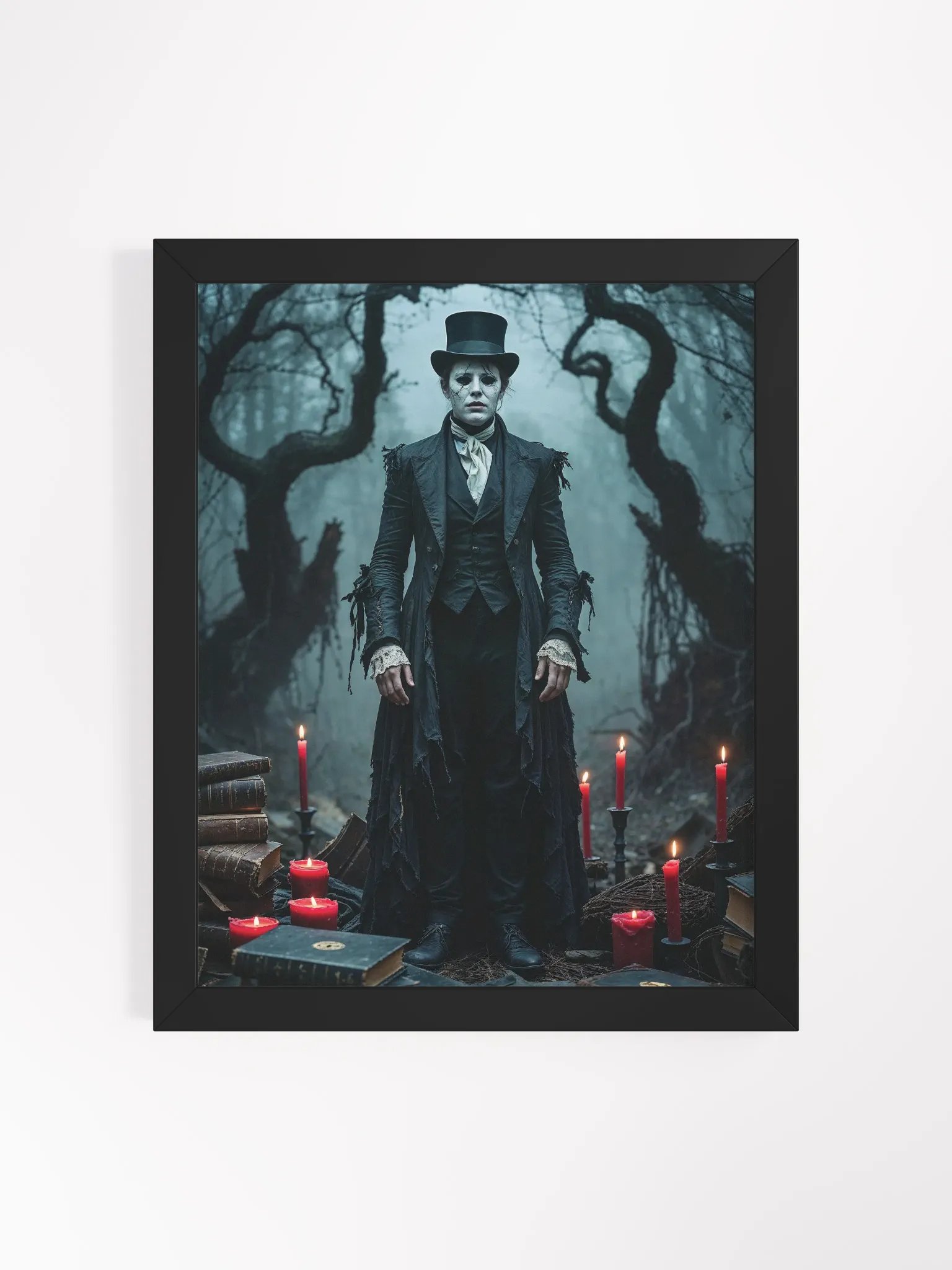 The Librarian of the Forgotten Grove Framed Print product image (4)