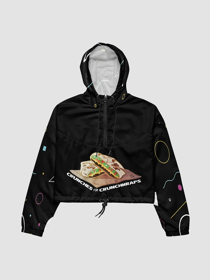 Crunches for Crunchwraps Cropped Windbreaker product image (1)