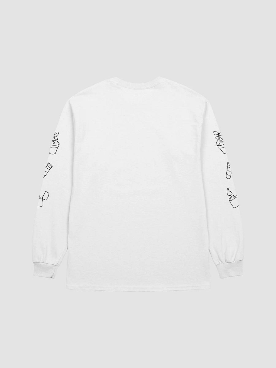 AWESOME SKELETON PAINTING LONG-SLEEVE [WHITE] product image (2)