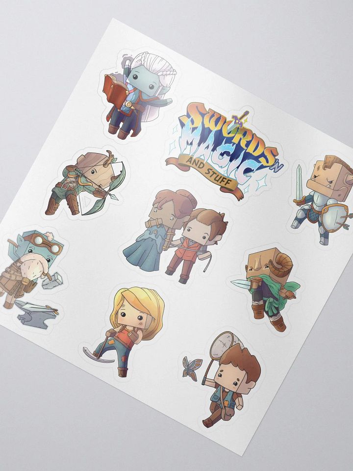 Swords 'n Magic Inhabitants Sticker Sheet product image (2)