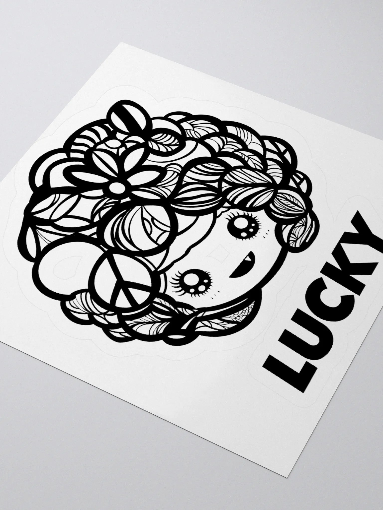 LUCKY STICKER product image (3)