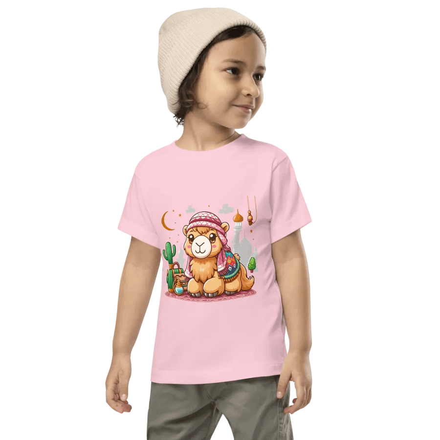 Kawaii Arabian Camel Tshirt for Child product image (8)
