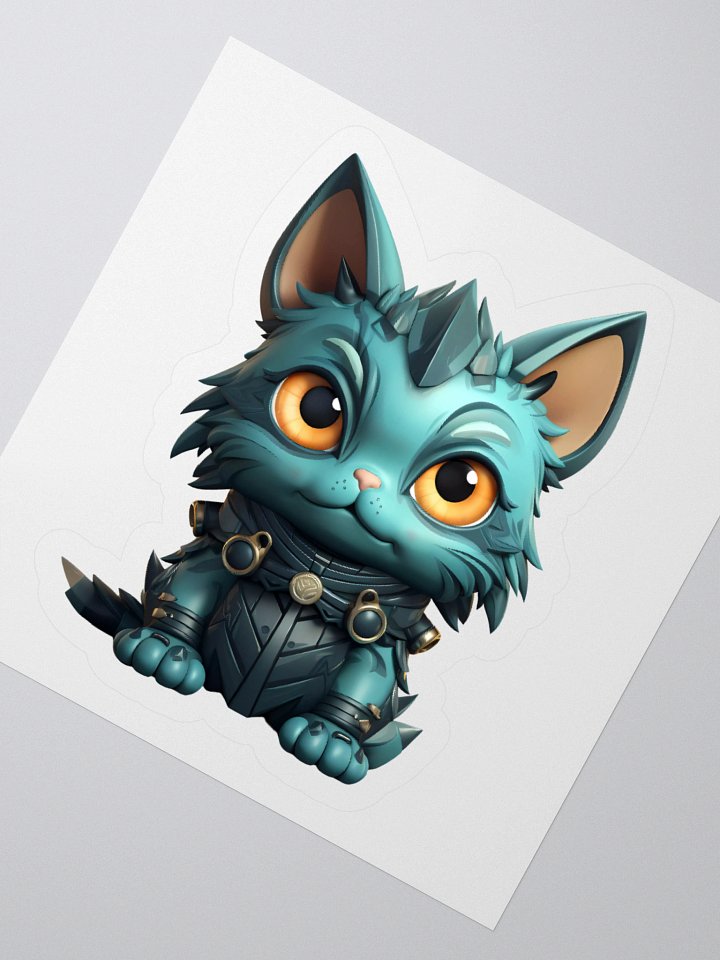 Monster Cat Halloween Sticker product image (6)