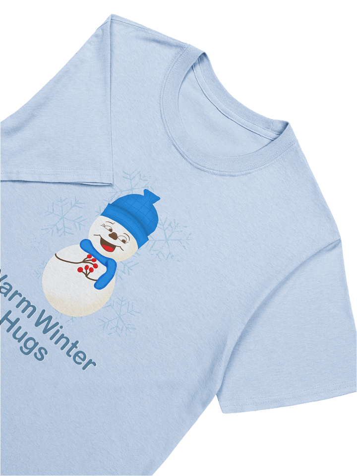 Warm Winter Hugs Snowman T-Shirt product image (30)