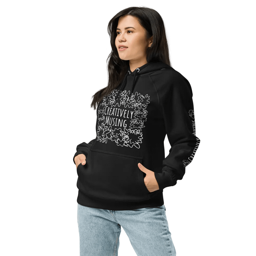 Premium Eco-Friendly White Logo Hoodie product image (8)