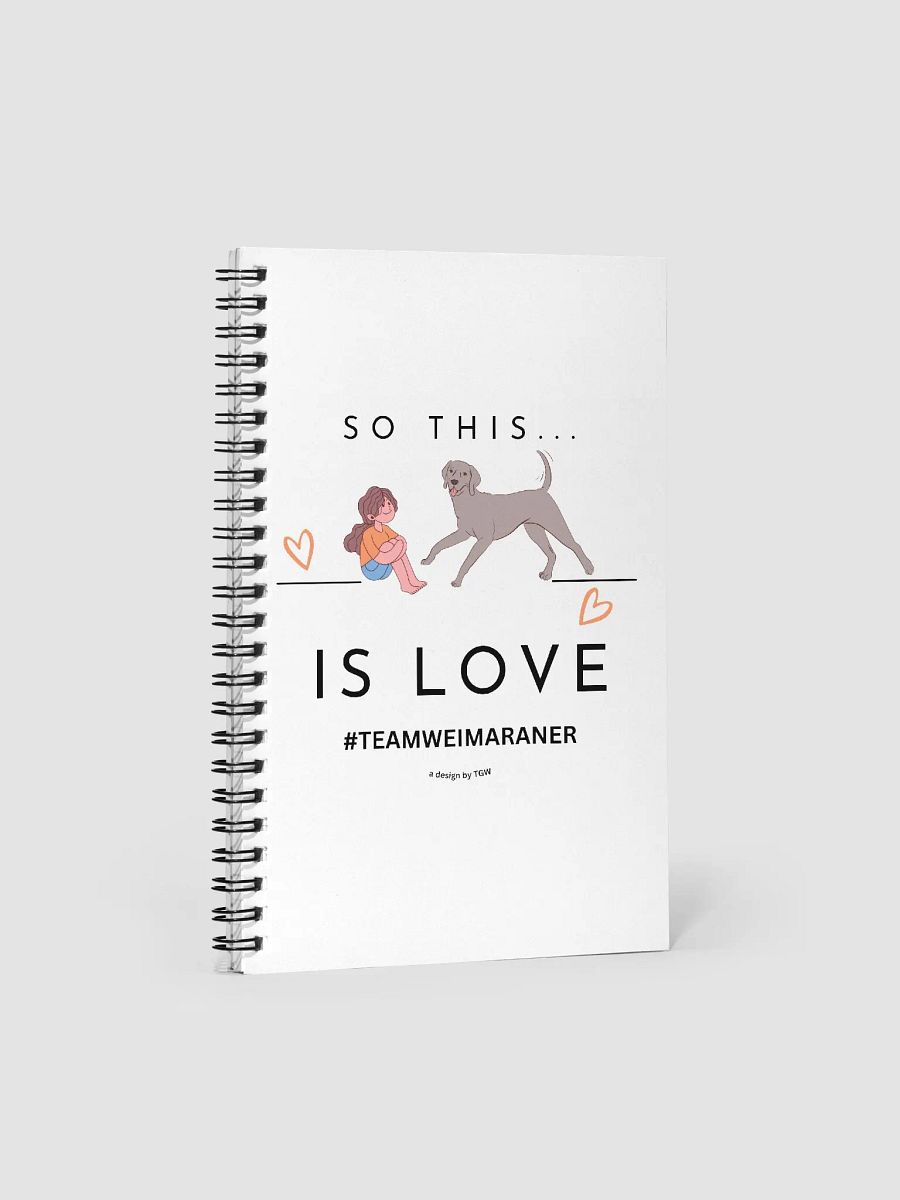 So this...Is Love - Spiral Notebook product image (3)