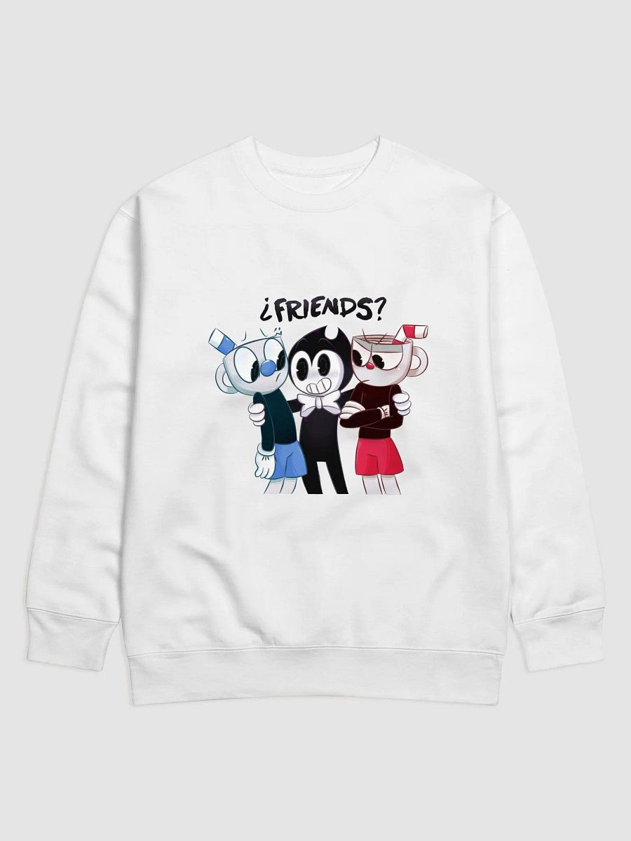 Indie Gamer T-Shirt "¿Friends?" (Cuphead x Bendy) product image (1)