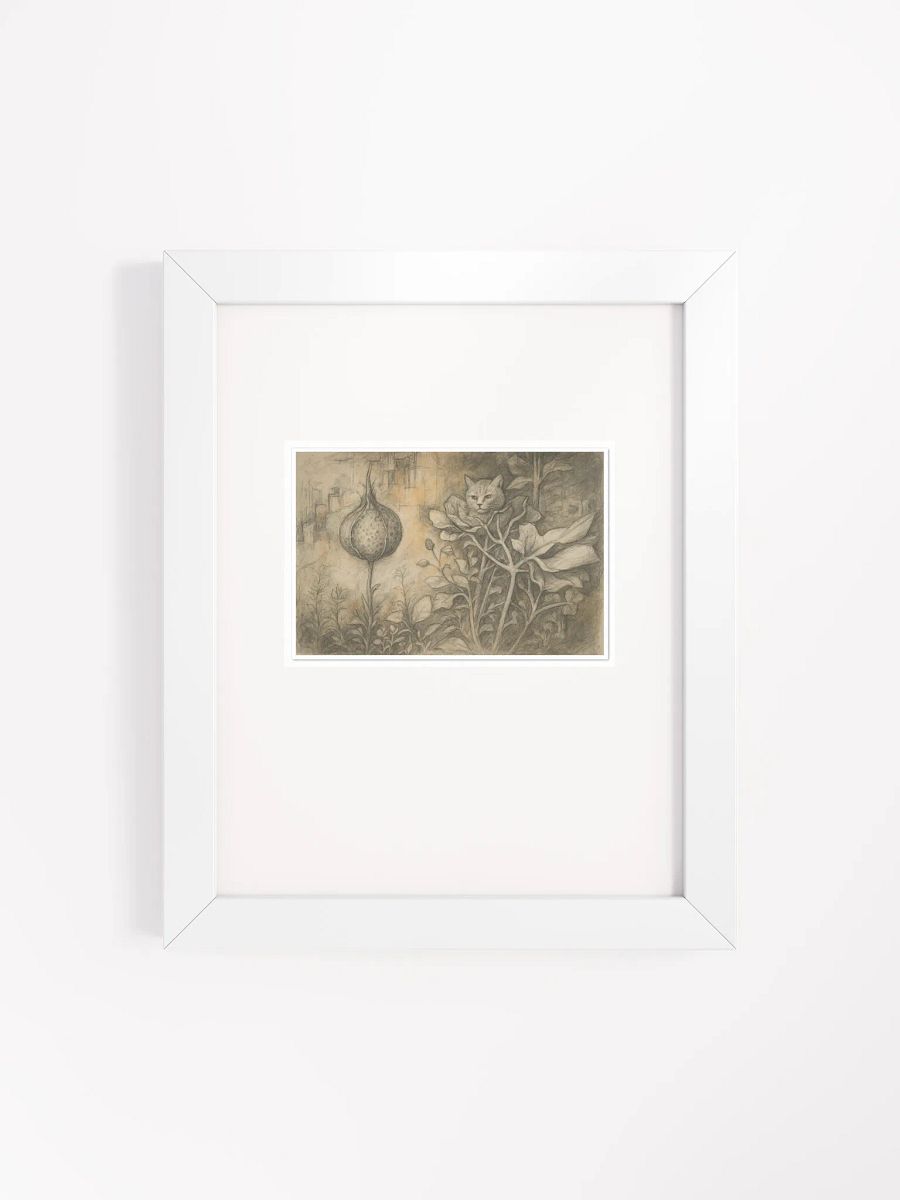 The Secret Garden Sketchbook Artprint Framed product image (4)