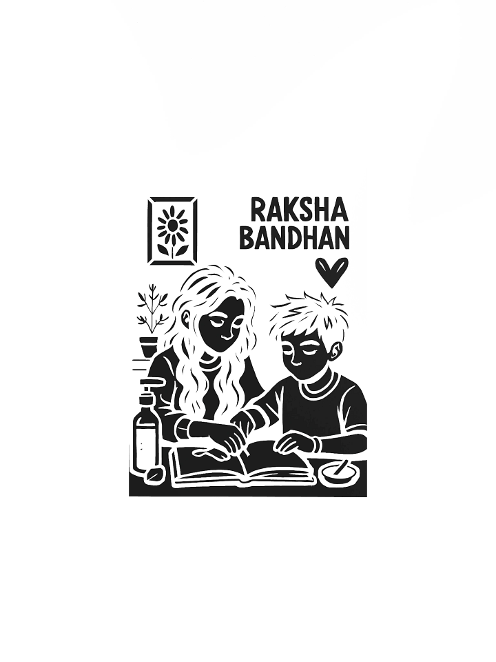 Raksha Bandhan Sister-Brother Collaboration: Vibrant Cultural Art Paper Poster product image (2)
