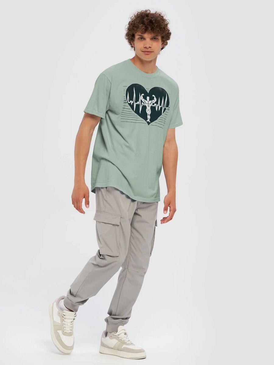 EKG Heart Muscle Flex T-Shirt product image (68)