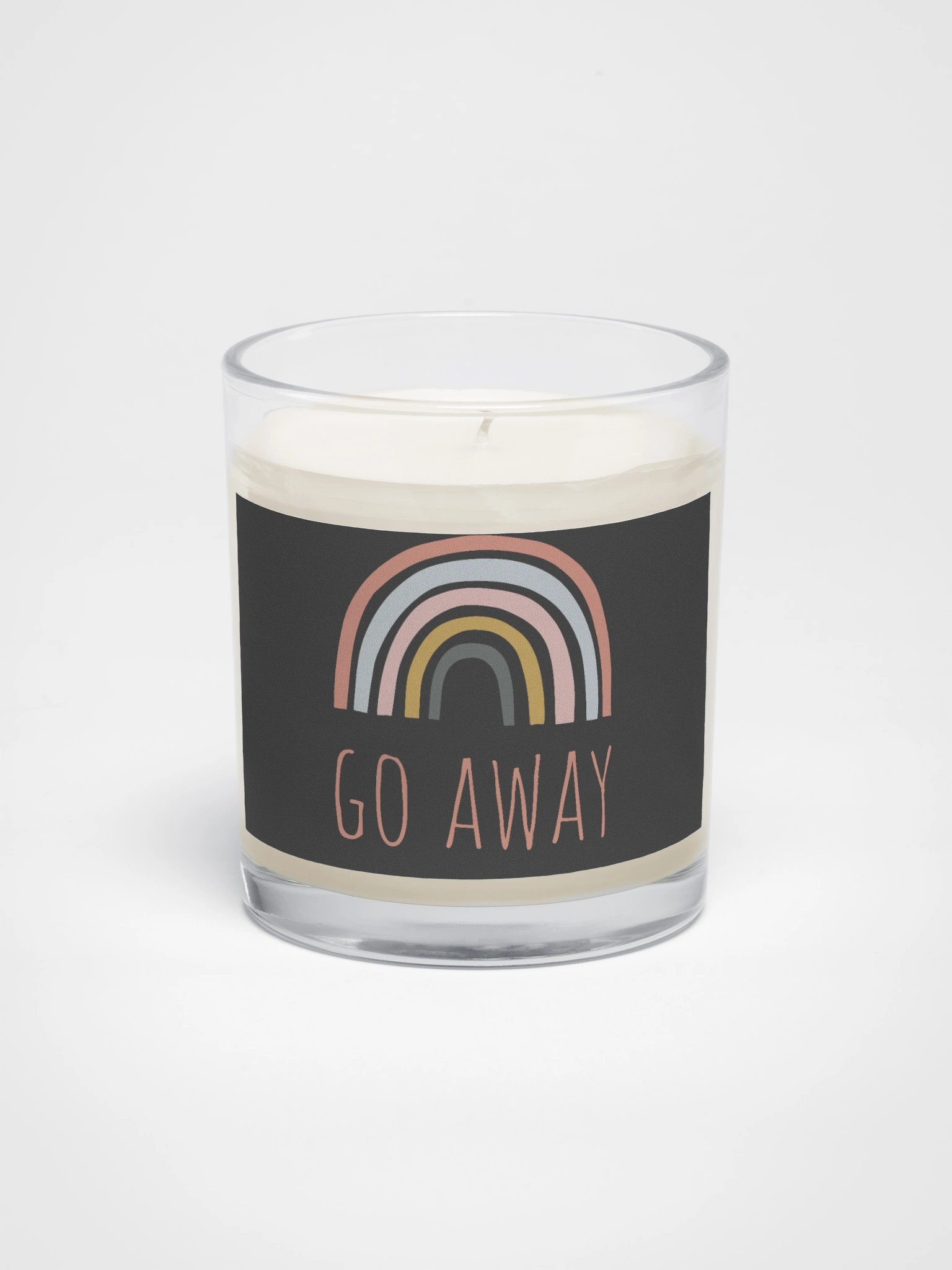 Go Away Rainbow Candle product image (1)