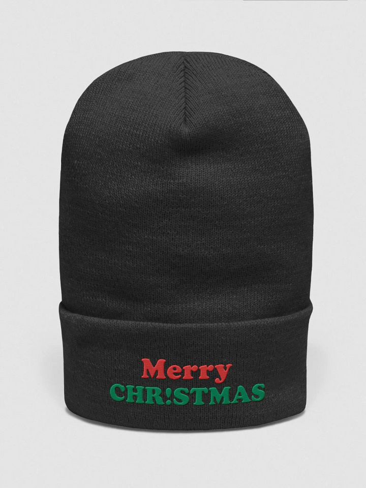 Merry Christmas Beanie product image (4)