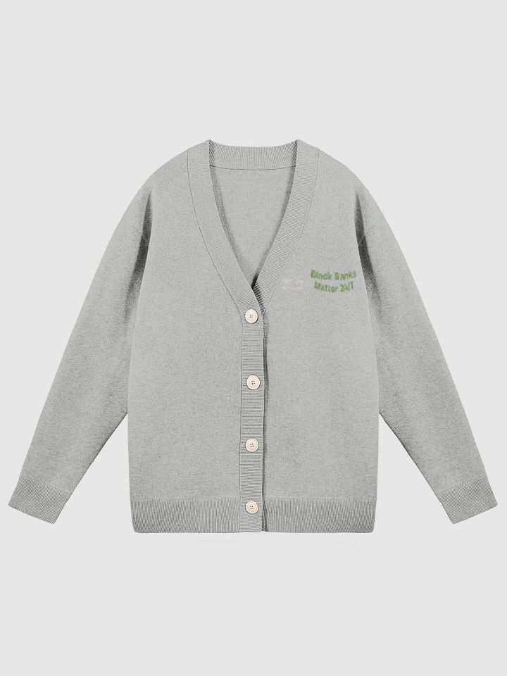 Jacquard Knit Unisex Cardigan product image (4)