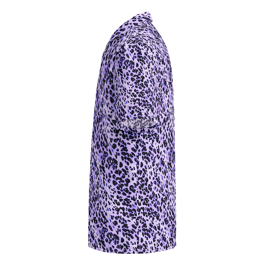 Purple Leopard Skin Hawaiian Shirt product image (3)