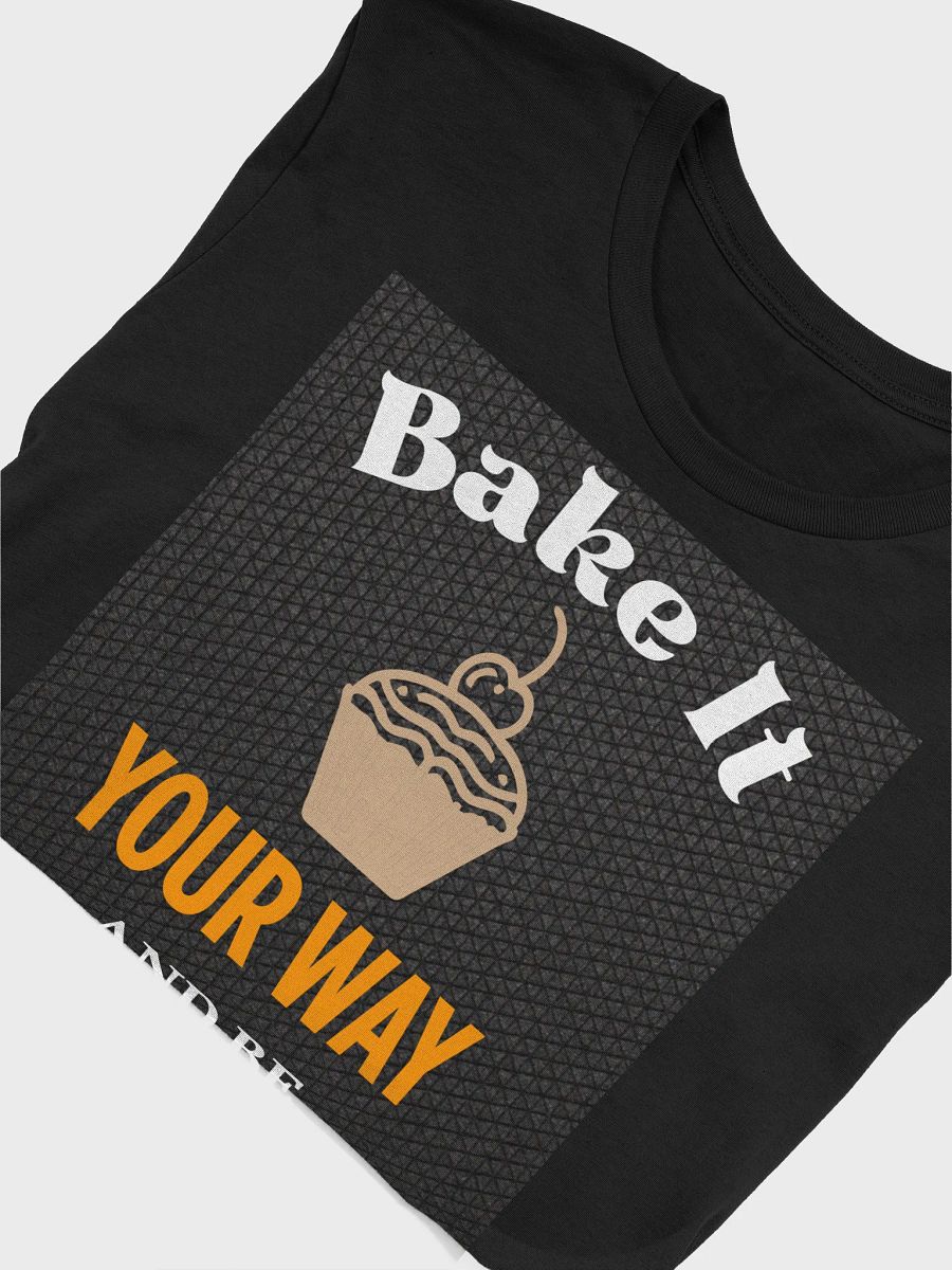 Women’s Cotton T-Shirt – Bake It Your Way product image (5)