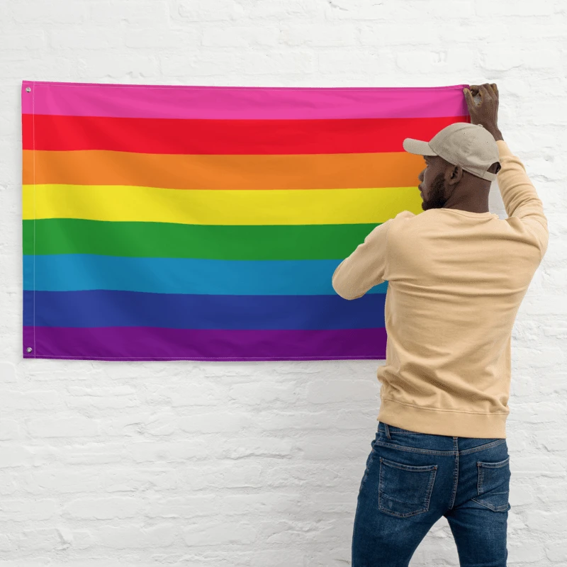 1978 Rainbow Pride Flag = 8-Color product image (2)