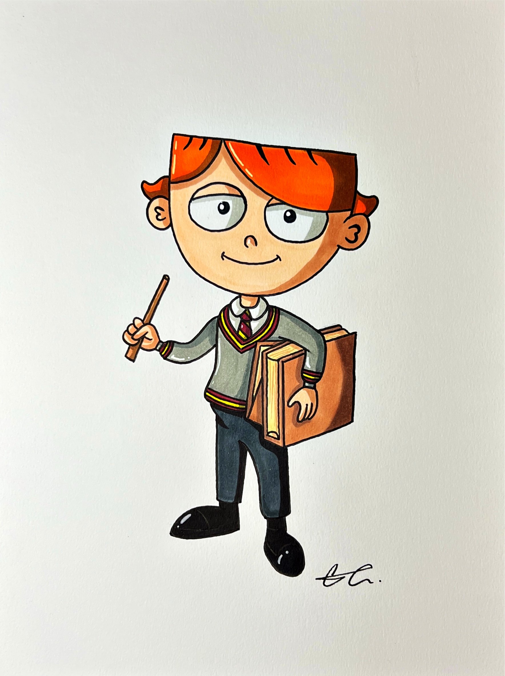 HP Day 1 Original Drawing product image (1)