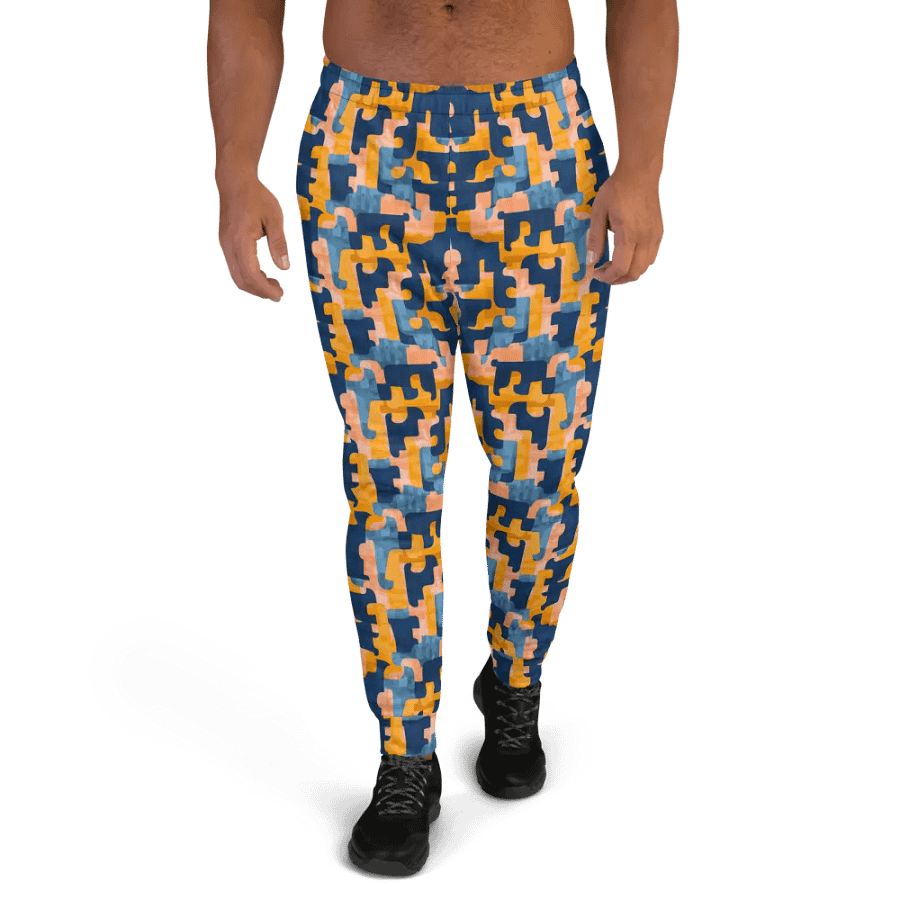 Flowing Shapes | Recycled Men's Joggers product image (3)