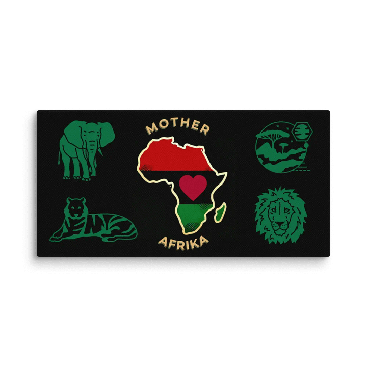 The Heart of Mother Afrika Canvas product image (1)