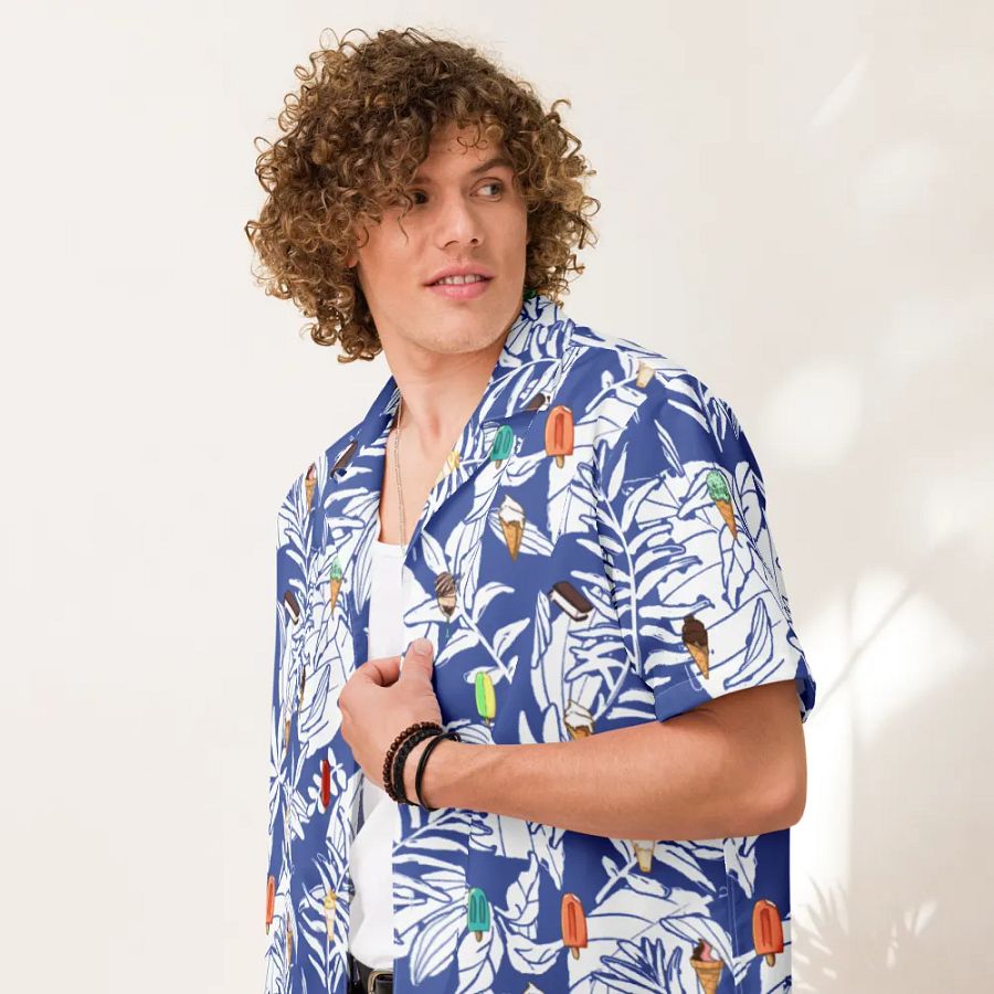 Beaches & Cream Hawaiian Shirt product image (7)