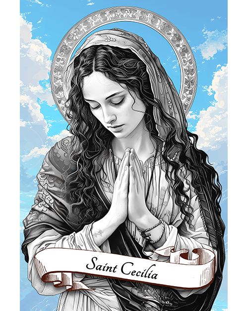 Saint Cecilia Poster product image (1)