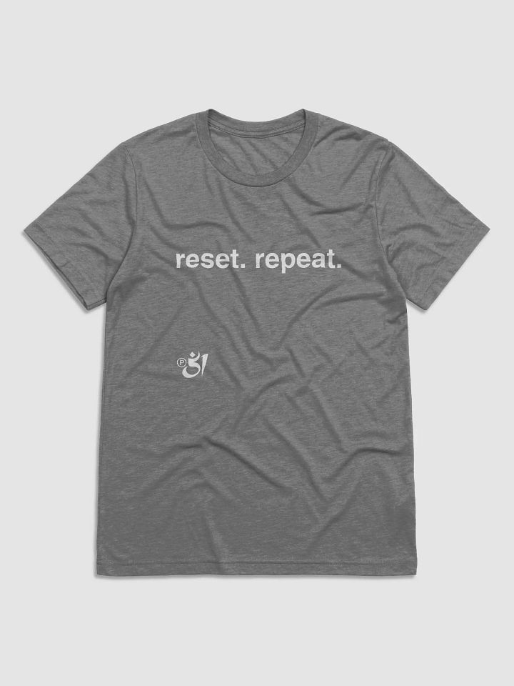 reset. repeat. tee product image (1)