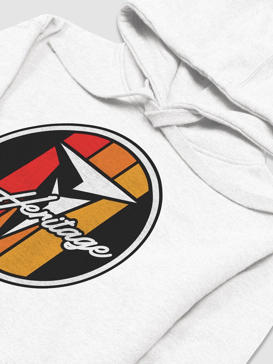 Retro Heritage Logo Hoodie White product image (3)
