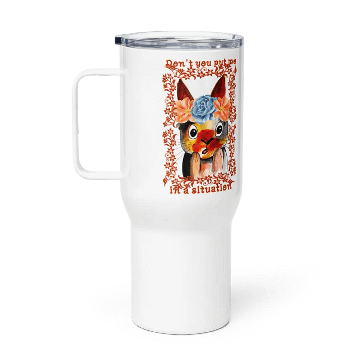 KC, Don't You Put Me In a Situation (bunny), Tall Tumbler product image (1)
