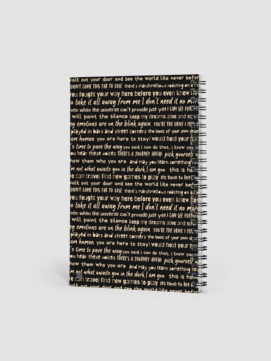 Hammeta Lyric Notebook product image (2)