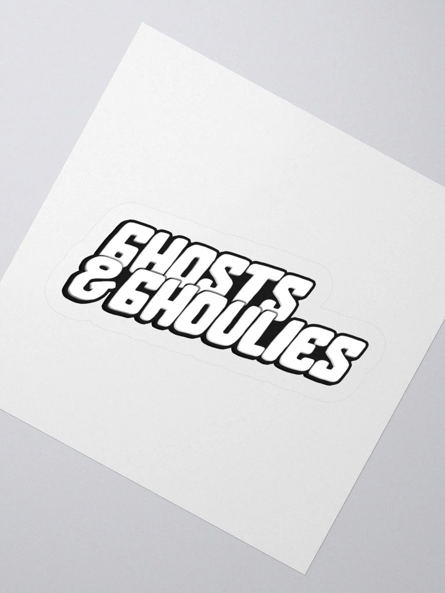 Ghosts & Ghoulies Logo Stickers product image (3)