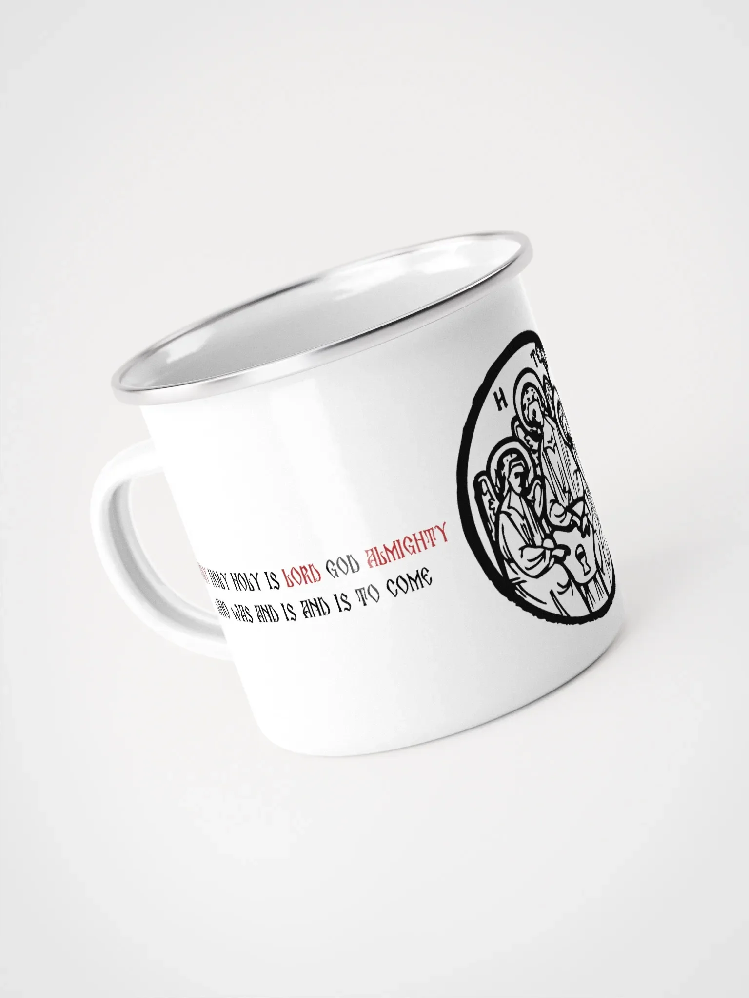 Holy Trinity Enamel Mug product image (6)