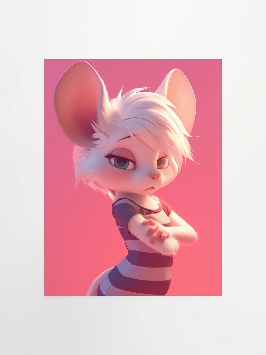 Defiant Mouse Enhanced Matte Poster product image (1)