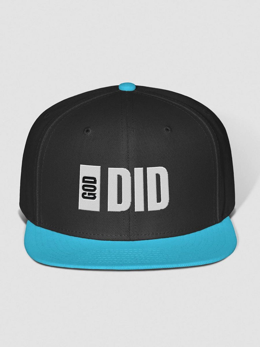 God did snapback (White letters) product image (2)