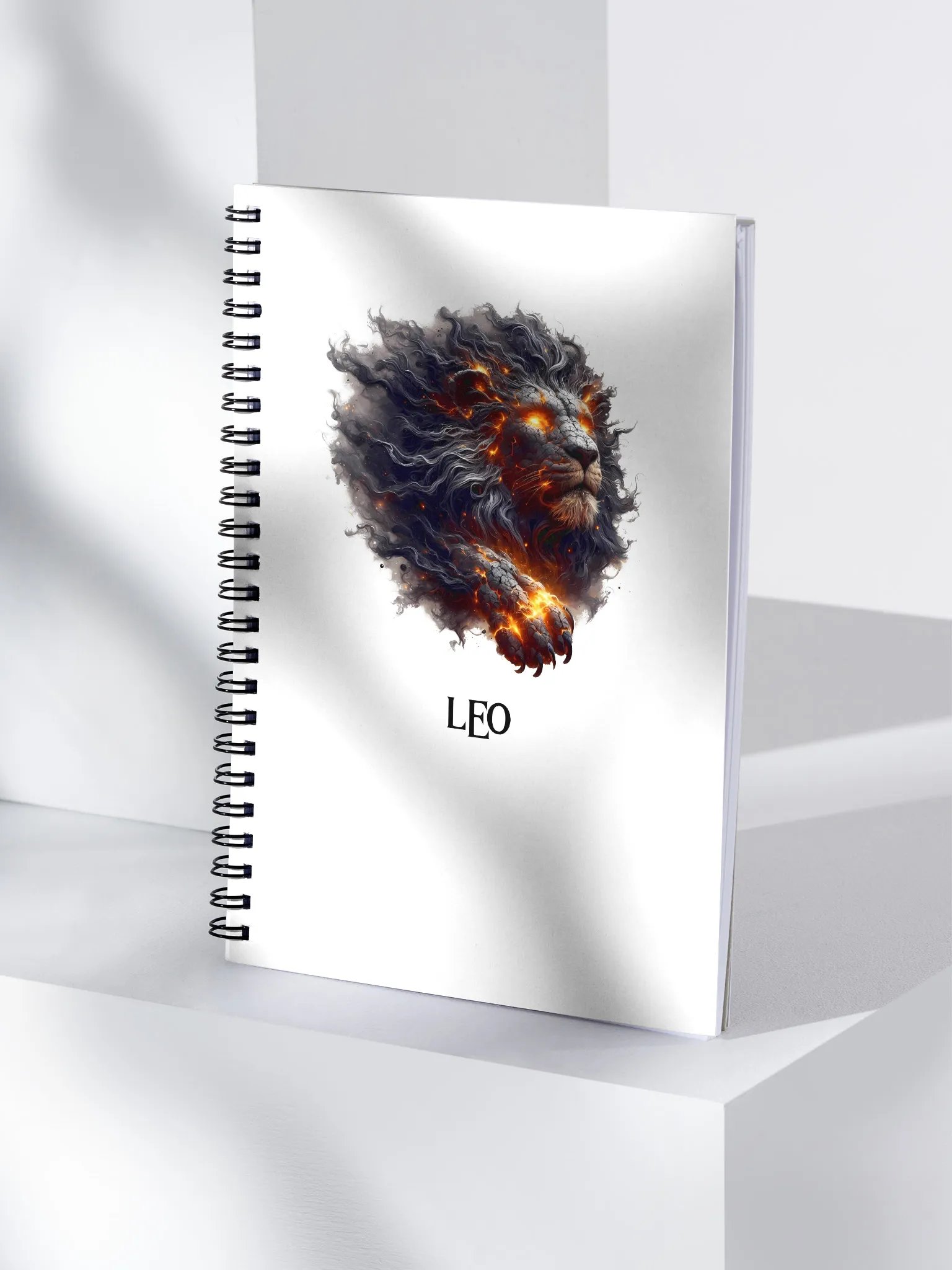 Mythical Leo Spiral Notebook product image (4)