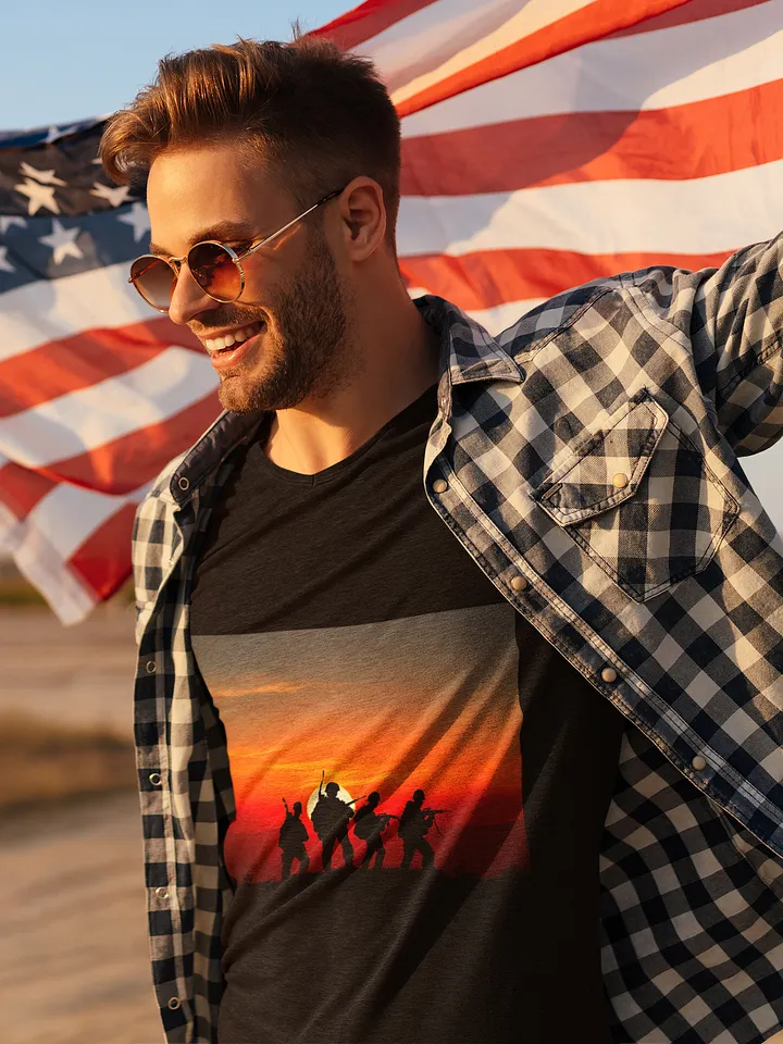 Because of the Brave T-Shirt product image (1)
