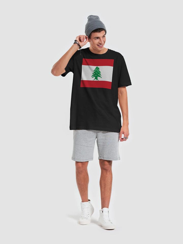 Graphic Grove Supersoft Unisex Lebanese Flag T-Shirt - Exclusive product image (1)
