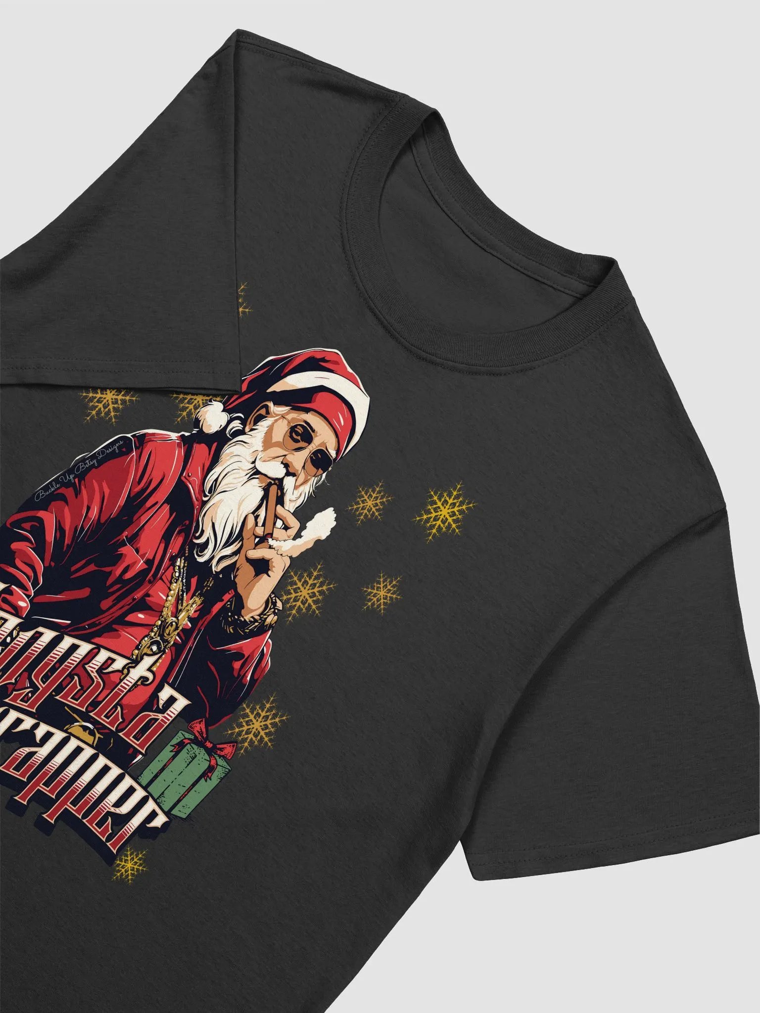 Holiday - Gangsta Wrapper - Santa on Tee product image (1)