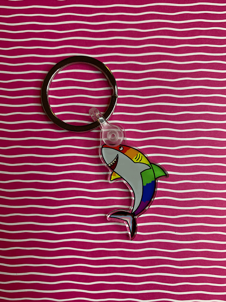 Shark Keychain product image (1)