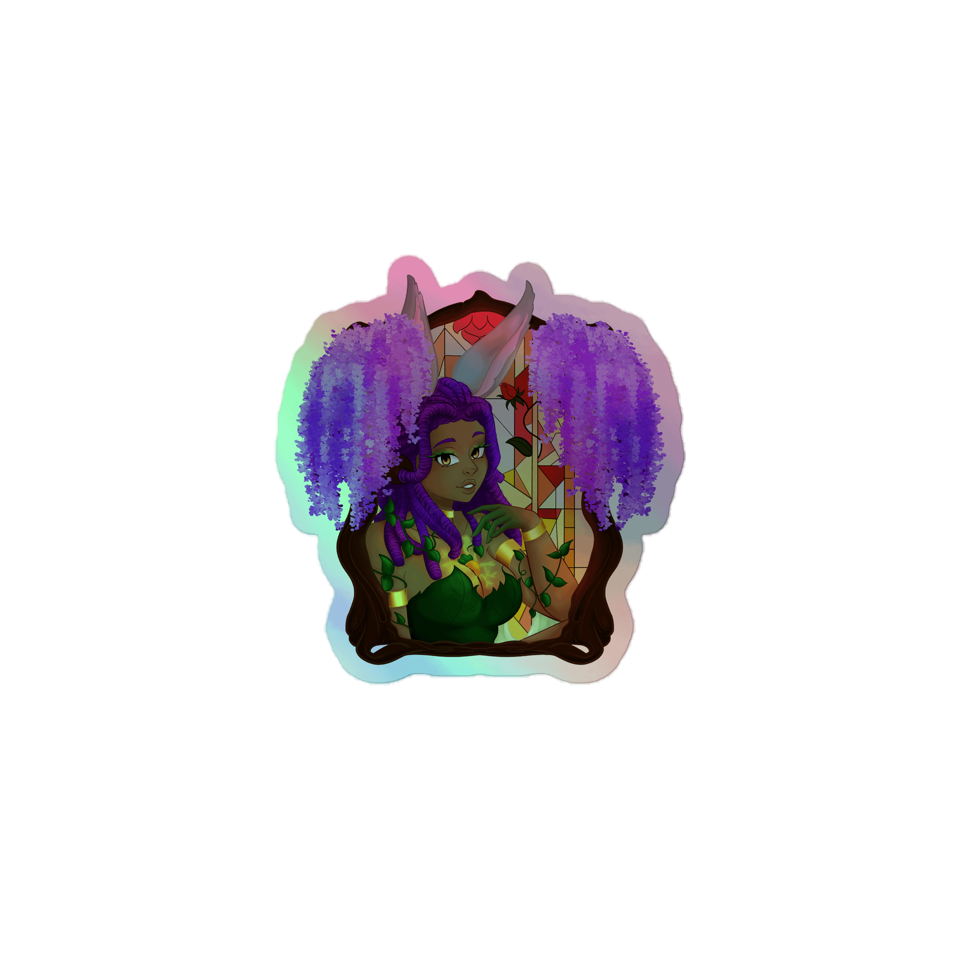 Holographic Stained Glass Emera product image (1)