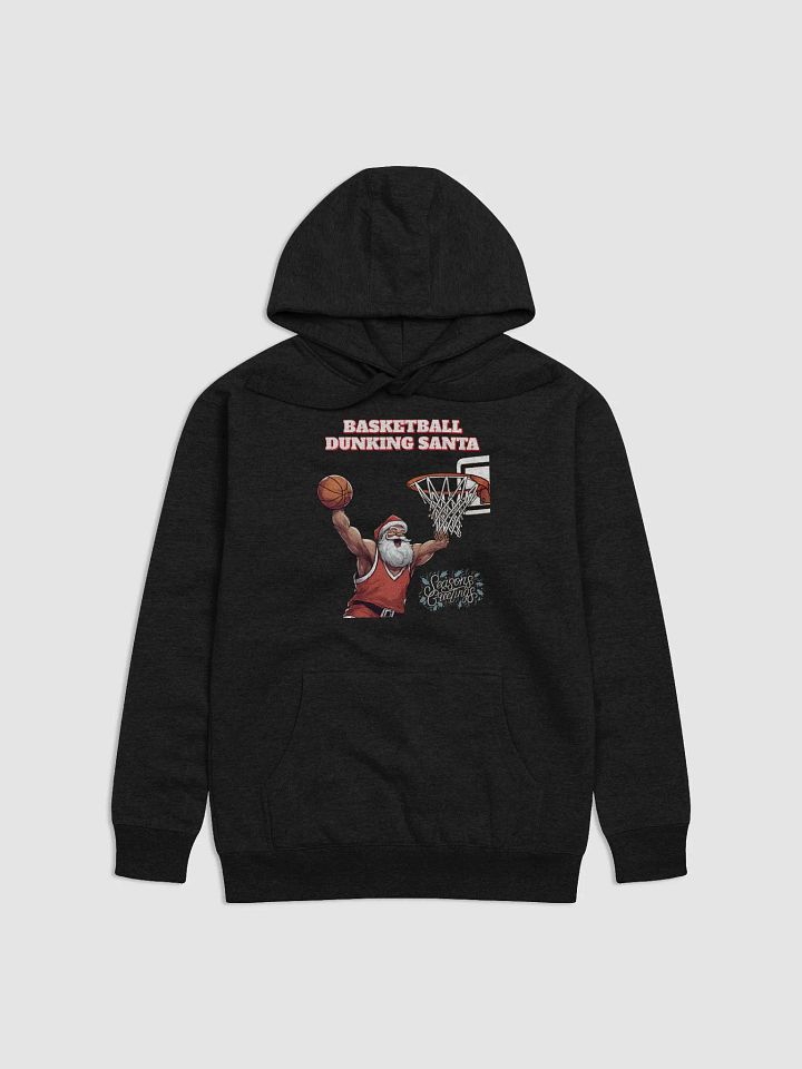 Basketball Dunking Santa Hoodie product image (6)