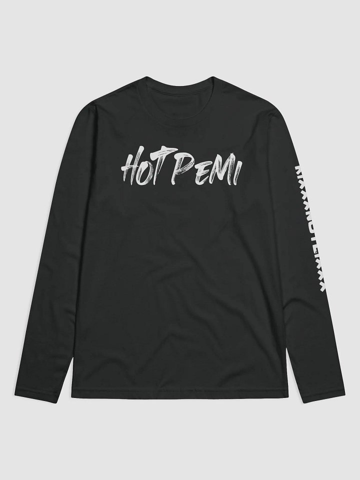 White HotPemi Logo w/ White KixxNotLixxx - Long Sleeve product image (1)